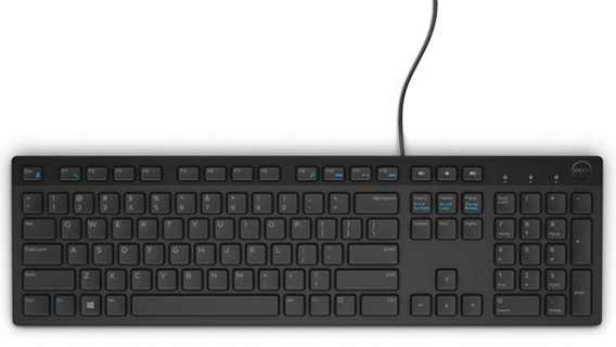 Dell Multimedia Keyboard-KB216 – AZERTY- Black