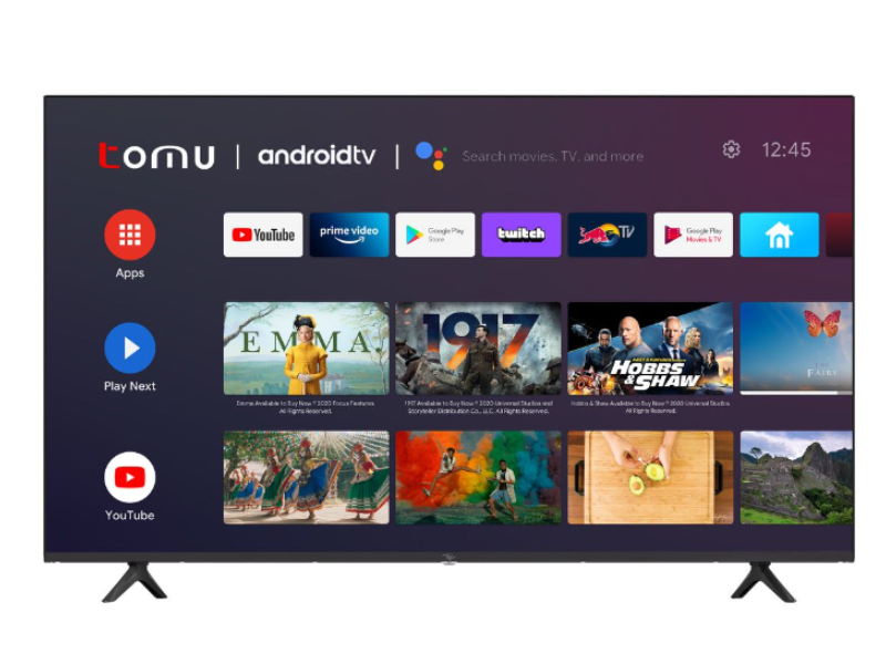 ITEL TV 55″ SMART 4K UHD 3840*2160 RECEPT  INTEGRE 12M