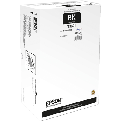 EPSON Cartouche d’encore pour WorkForce Pro WF-R8590 Black XXL Ink 75,000 pages