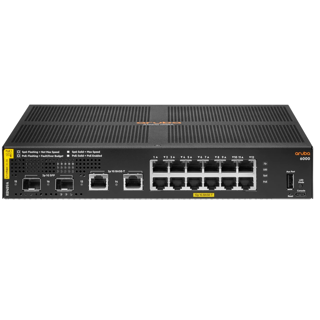 HP Aruba 6000 12G Class4 PoE 2G/2SFP 139W Switch 36M