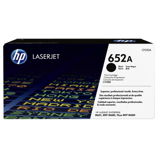 HP 652A Black Original LaserJet Toner CartridgeHP CLJ M651/M680/M680MFP/M675 Black Crtg