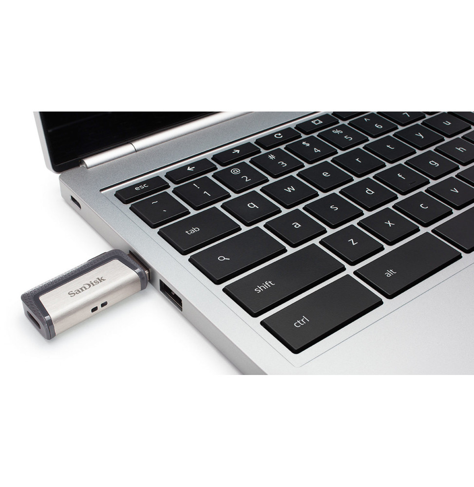 CLE DOUBLE CONNECTIQUE USB TYPE-C SANDISK ULTRA DUAL DRIVE